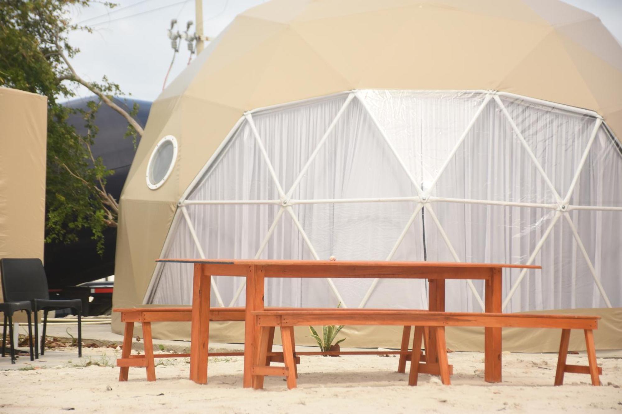 Hidden Island Glamping Isla Mujeres Ilha das Mulheres Exterior foto