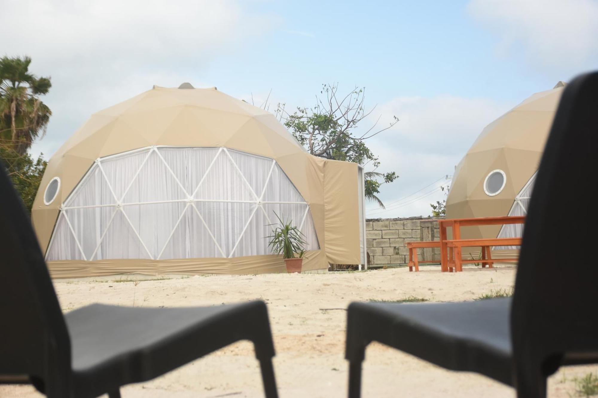 Hidden Island Glamping Isla Mujeres Ilha das Mulheres Exterior foto